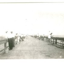 This is a view of Gus pier. ..how big it is.  Hope see this summer.