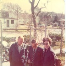 Sheriff Herb McKendree, his brother and Annis Moore