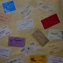 Artist business cards