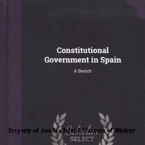 Constitutional government in Spain