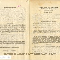 Fort Clinch Brochure