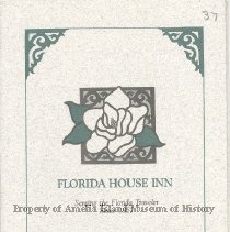 Florida House Inn Brochure