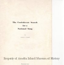 Confederate Search for a National Song
