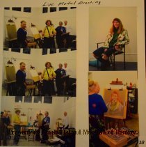 IAA live model drawing