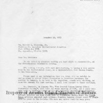 Letter to Mr. Stephens