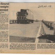 Bridge Weight Restriction