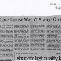 Nassau Courthouse Wasn't Always On Amelia Island