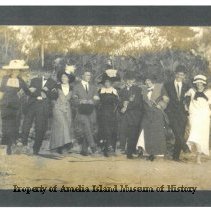 L-R:Margaret Johnson, 4th - Harry Sahlman, 6th = Harry Johnson