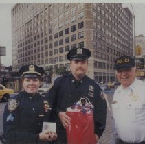 Police at Ground Zero in New York