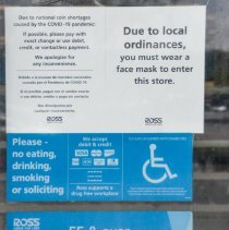 COVID19 mask signs Ross