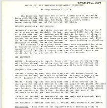 Restoration Foundation Minutes 1978