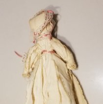 Depression Era Cotton Rag Doll  Back