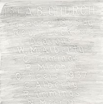 !st African Baptist Church Cumberland Island Marker