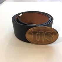 Union Soldier belt with buckle