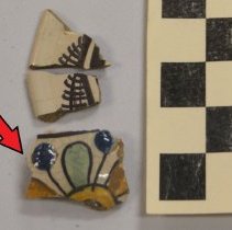 Abo polychrome majolica