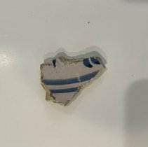 glazed potsherd