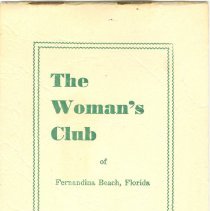 Fernandina Beach Women's Club Yearbooks (1955 - 1961)