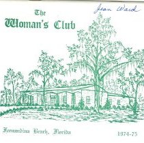 Fernandina Beach Women's Club Yearbooks (1975 - 1980)