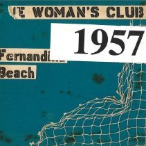 Fernandina Beach Woman's Club 1957 Scrapbook