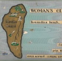 Fernandina Beach Woman's Club 1958-59 scrapbook
