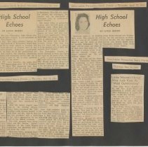 Fernandina Beach Woman's Club 1960-61 scrapbook