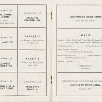 "The Follies" pamphlet september 27, 1956