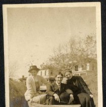 threesome in a rowboat