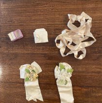 1938 Wedding Dress Accessories