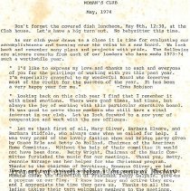 Women's Club Scrapbook 1973 (29)