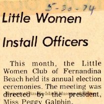 Women's Club Scrapbook 1973 (33)