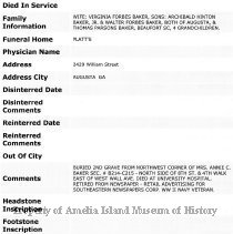 Baker, Archibald (29)