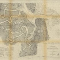St. Mary's River and Fernandina Map