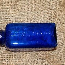 Blue Medicine Bottle