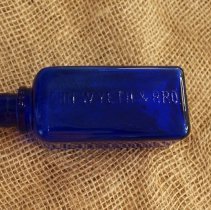 Blue Medicine Bottle