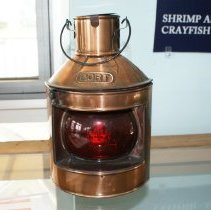 Port brass lantern