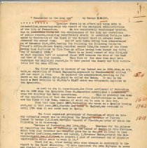 Fernandina in the Long Ago