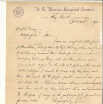 Letter regarding undelivered checks