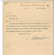 Letter from O.L. Spaulding