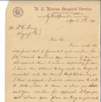 Letter from J.L. Posey