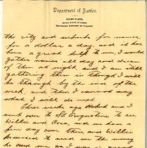 Letter to Miss Ada Hatcher