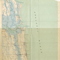 "Coastal Survey map of coast south of Amelia Island from Nassau Sound to St