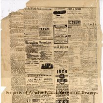 The Fernandina Express Saturday December 17, 1881 Page 1