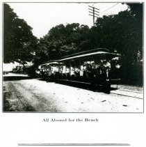 All Aboard for the Beach- Trolley