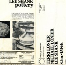 Leer Shank Pottery pamphlet