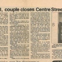 Newspaper Article  - About local ceramics artist, Lee Shank