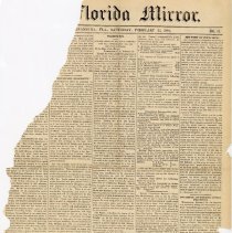 The Florida Mirror February 23, 1884 Page 1