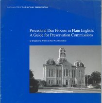 Procedural Due Process in Plain English: A Guide for Preservation Commissions