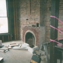 10 N. 2nd Street. Photos and negatives of before and during restoration