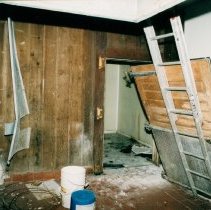 10 N. 2nd Street. Photos and negatives of before and during restoration