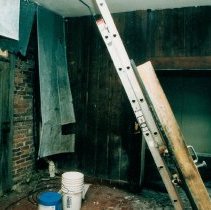 10 N. 2nd Street. Photos and negatives of before and during restoration